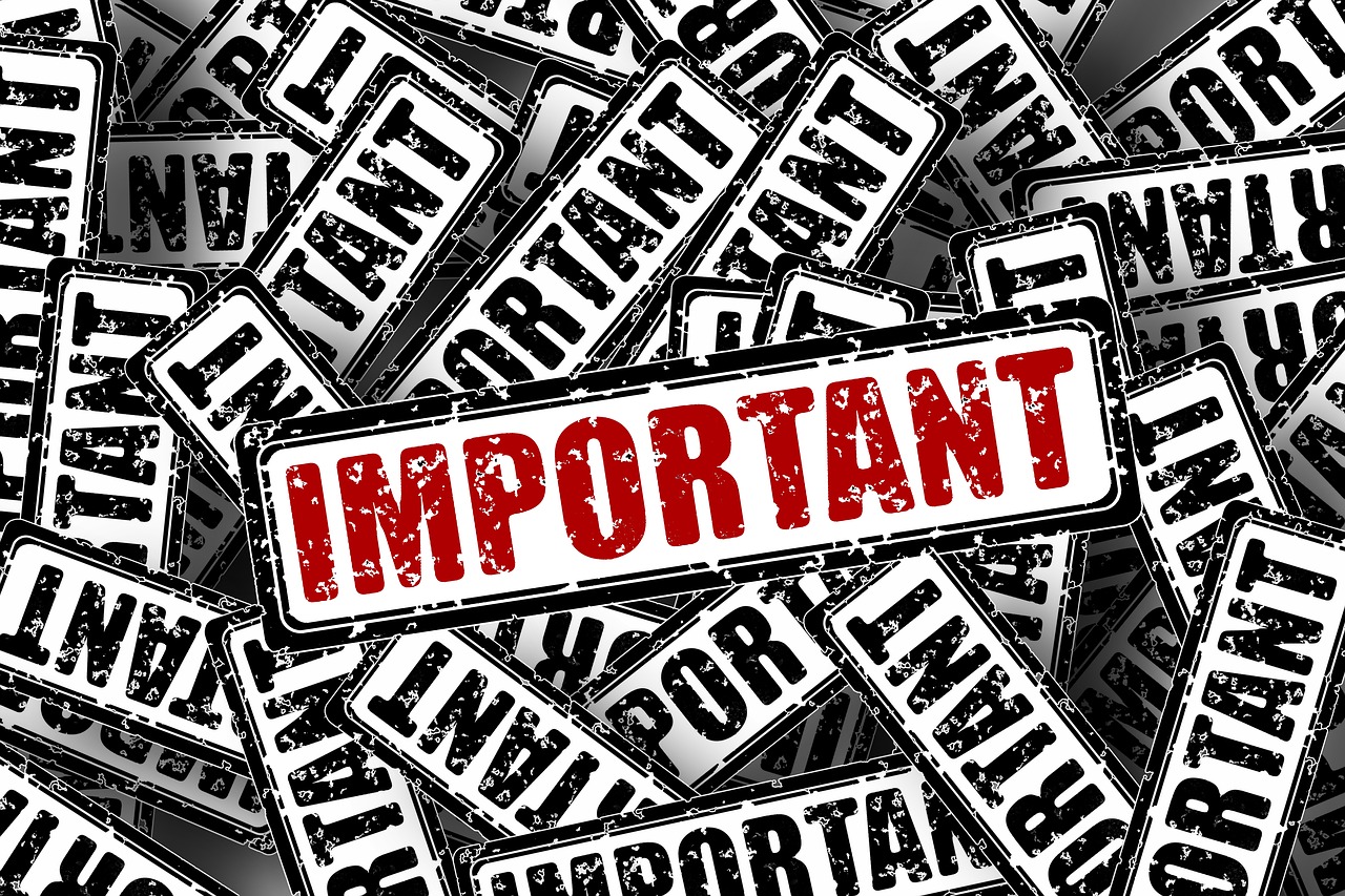 Impressum and Important (Foto: Geralt; Pixabay.com)